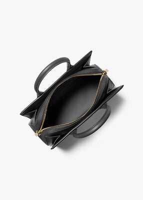 michael kors laila medium leather satchel