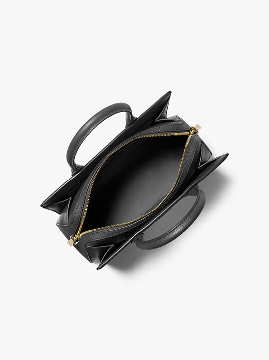 حقيبة ليلى متوسطة الحجم من الجلد michael kors حقيبة ليلى متوسطة الحجم من الجلد