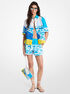Michael Kors X Christina Zimpel Cotton Lawn Shorts michael kors x christina zimpel cotton lawn shorts