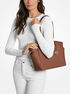 michael kors marilyn medium saffiano leather tote bag