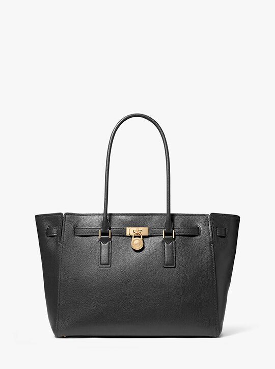 michael kors hamilton moderne large leather tote bag