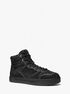 Barett Embellished Scuba High-Top Sneaker michael kors barett embellished scuba high top sneaker