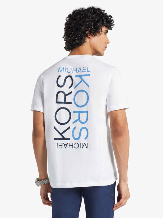 michael kors logo cotton t shirt