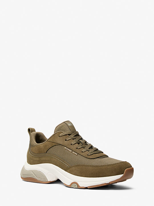 Hartley Mixed-Media Trainer michael kors hartley mixed media trainer