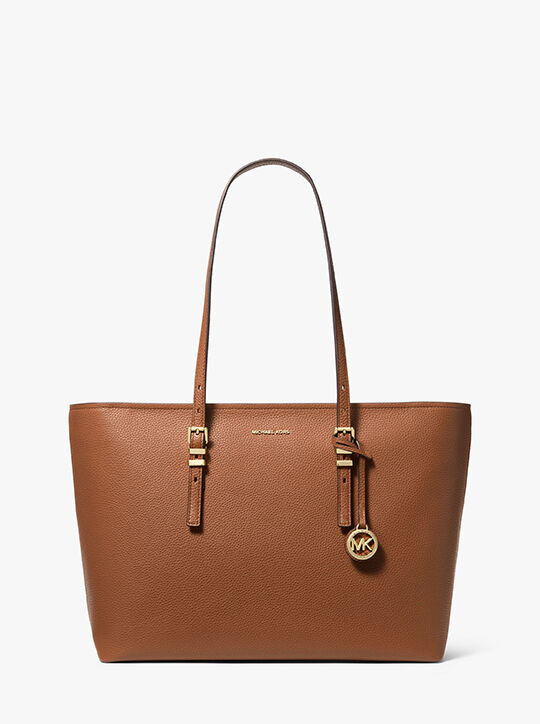 Quinn Large Pebbled Leather Tote Bag michael kors quinn large pebbled leather tote bag