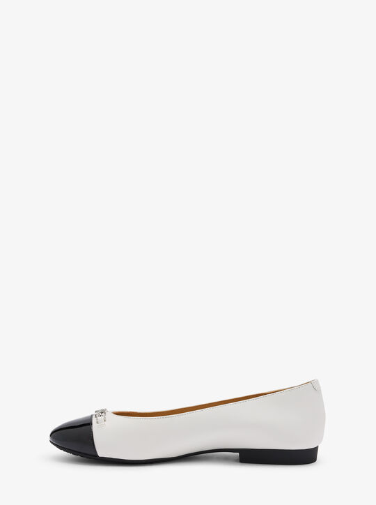 Rebecca Flex Leather Ballet Flat michael kors rebecca flex leather ballet flat