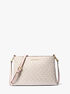 michael kors trisha medium logo crossbody bag