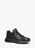 michael kors kit extreme mesh and leather trainer