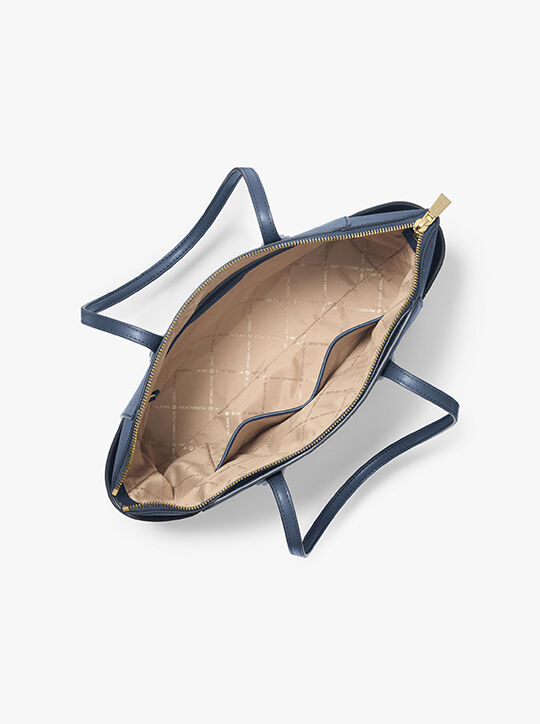 Marilyn Medium Saffiano Leather Tote Bag michael kors marilyn medium saffiano leather tote bag