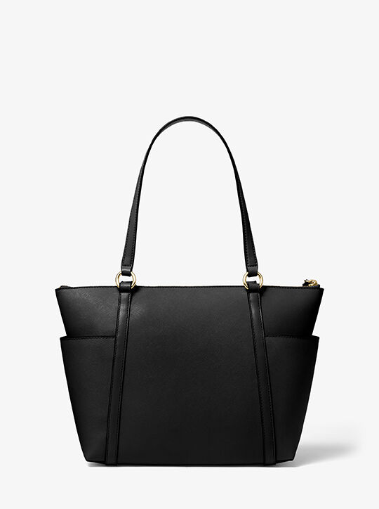 Sullivan Medium Saffiano Leather TopZip Tote Bag Michael Kors