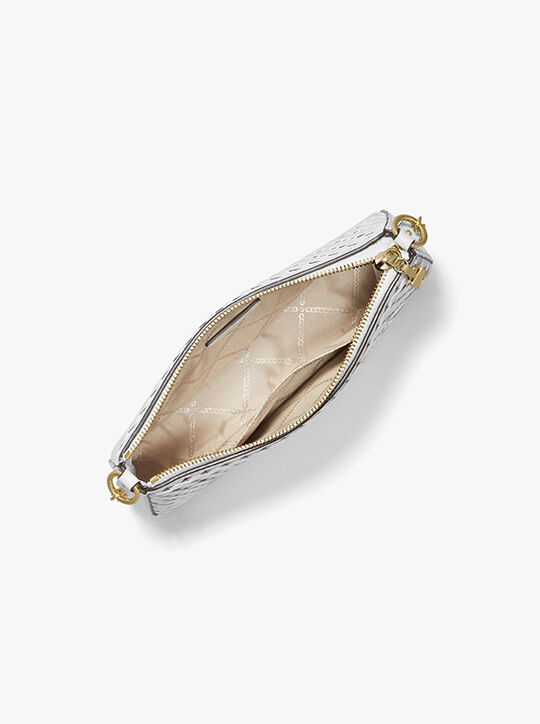 michael kors حقيبة صغيرة من الجلد المنسوج متوسطة الحجم من إمباير