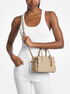 michael kors laila extra small pebbled leather convertible crossbody bag