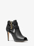Blaze Faux Leather Open-Toe Ankle Boot michael kors blaze faux leather open toe ankle boot