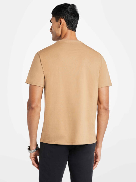 EMBOSSED LOGO TEE michael kors embossed logo tee