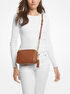 michael kors ginny leather crossbody bag
