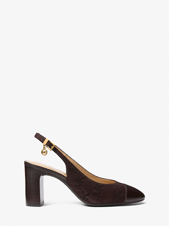 Piper Flex Suede Slingback Pump michael kors piper flex suede slingback pump