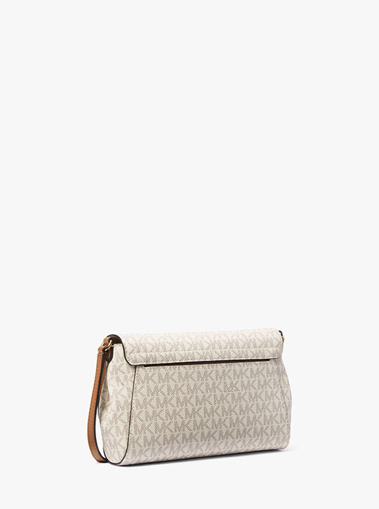 Medium Logo Convertible Crossbody Bag michael kors medium logo convertible crossbody bag