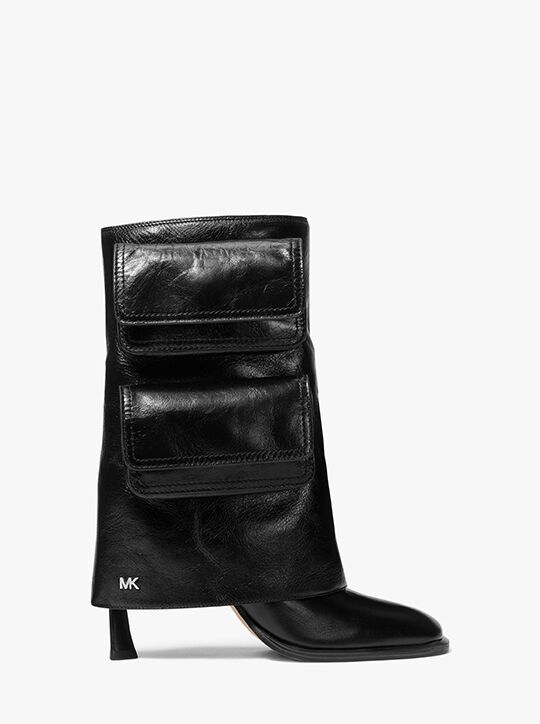 michael kors حذاء داكوتا الجلدي ذو الجيب