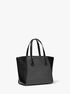 Taryn Small Signature Logo Convertible Tote Bag michael kors taryn small signature logo convertible tote bag