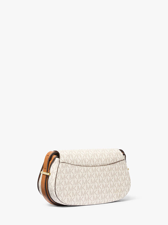 michael kors lydia small signature logo crossbody bag