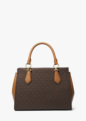 michael kors marilyn medium logo satchel