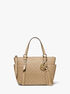 michael kors sullivan small logo top zip tote bag