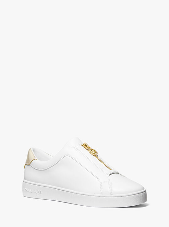 michael kors keaton zip up sneaker