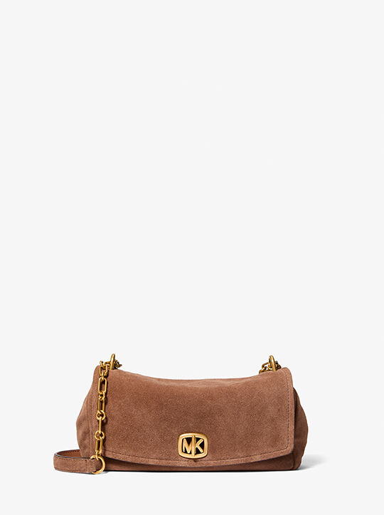 Bryant Small Suede Convertible Shoulder Bag michael kors bryant small suede convertible shoulder bag