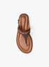 michael kors mandy signature logo sandal