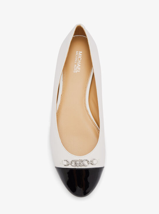 Rebecca Flex Leather Ballet Flat michael kors rebecca flex leather ballet flat