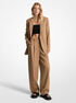 michael kors pleated wide leg pants