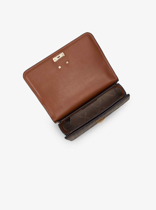 michael kors delancey small empire monogram crossbody bag