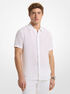 michael kors classic fit linen shirt