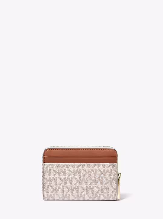 michael kors حافظة بطاقات جيت سيت صغيرة بسحاب