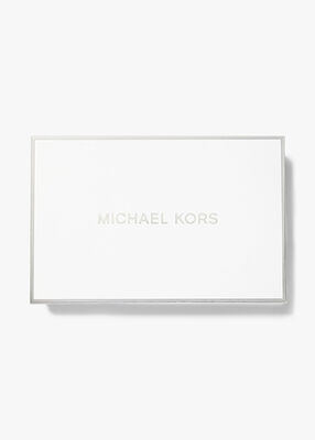 michael kors adele logo stripe smartphone wallet