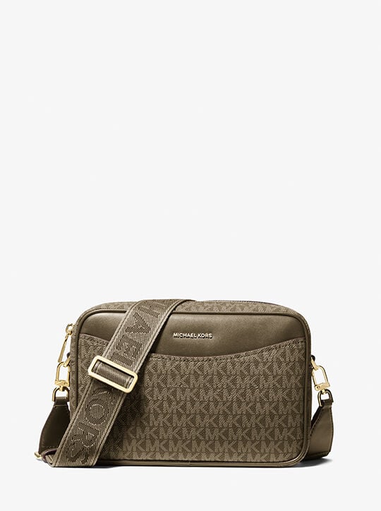 Bev Large Signature Logo Crossbody Bag michael kors bev large signature logo crossbody bag