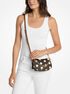 Carmela Small Polka Dot and Signature Logo Pochette michael kors carmela small polka dot and signature logo pochette