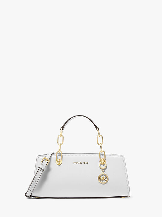 Cynthia Small Leather Satchel michael kors cynthia small leather satchel