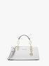 Cynthia Small Leather Satchel michael kors cynthia small leather satchel