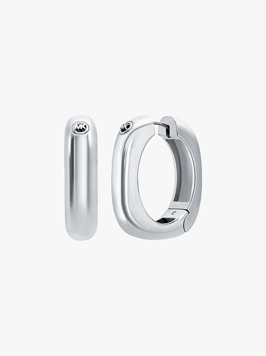 michael kors soft square hoop earrings
