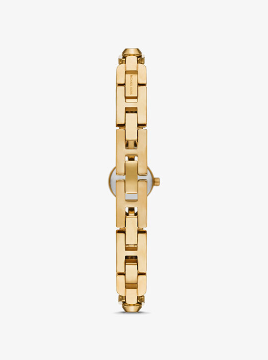 michael kors astor link gold tone bracelet watch