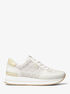 Monique Logo Trainers michael kors monique logo trainers