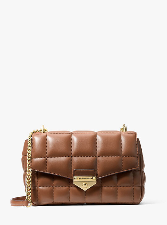 Soho Large Quilted Shoulder Bag michael kors soho large quilted shoulder bag