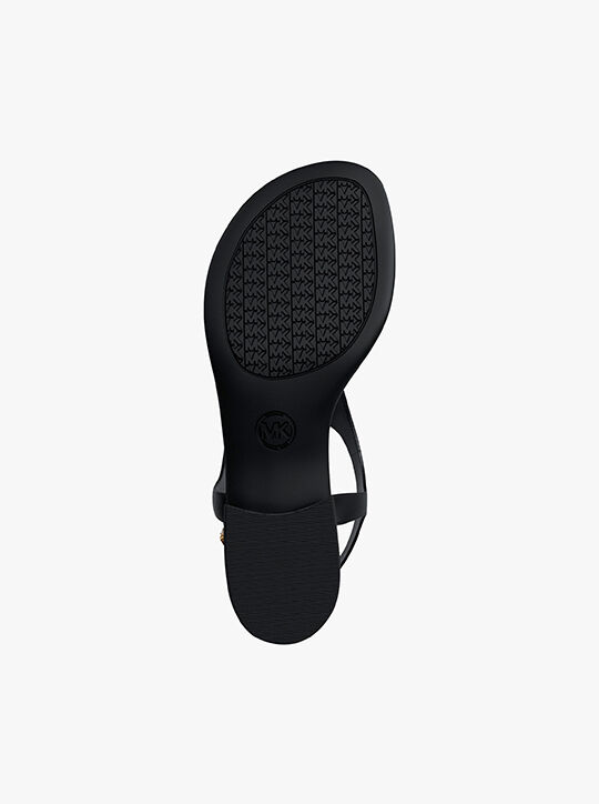 michael kors mckenszie flex leather sandal