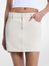 michael kors denim mini skirt