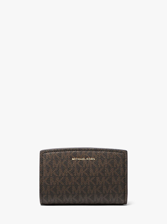 michael kors bryant medium signature logo wallet
