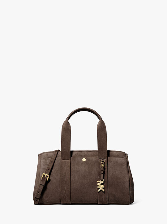 Romee Small Suede Satchel michael kors romee small suede satchel