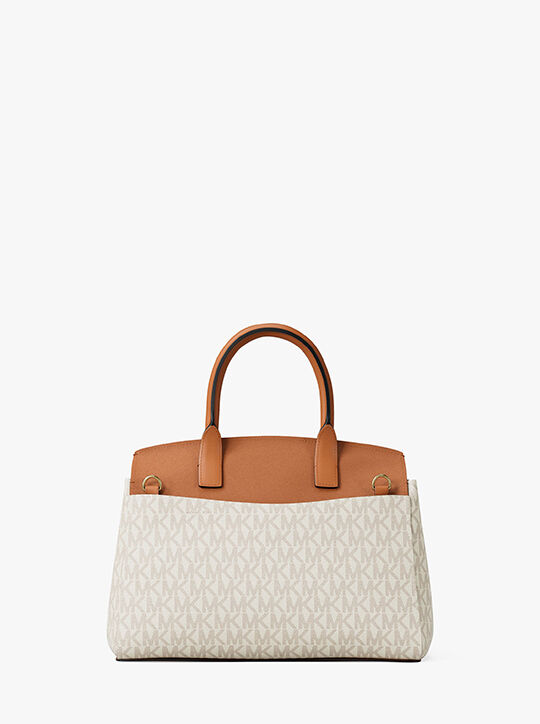 Landry Small Signature Logo Satchel michael kors landry small signature logo satchel