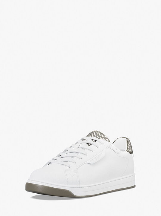 Keating Leather Sneaker michael kors keating leather sneaker
