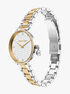 Michael Kors Pyper Two-Hand Two-Tone Stainless Steel Watch michael kors pyper two hand two tone stainless steel watch